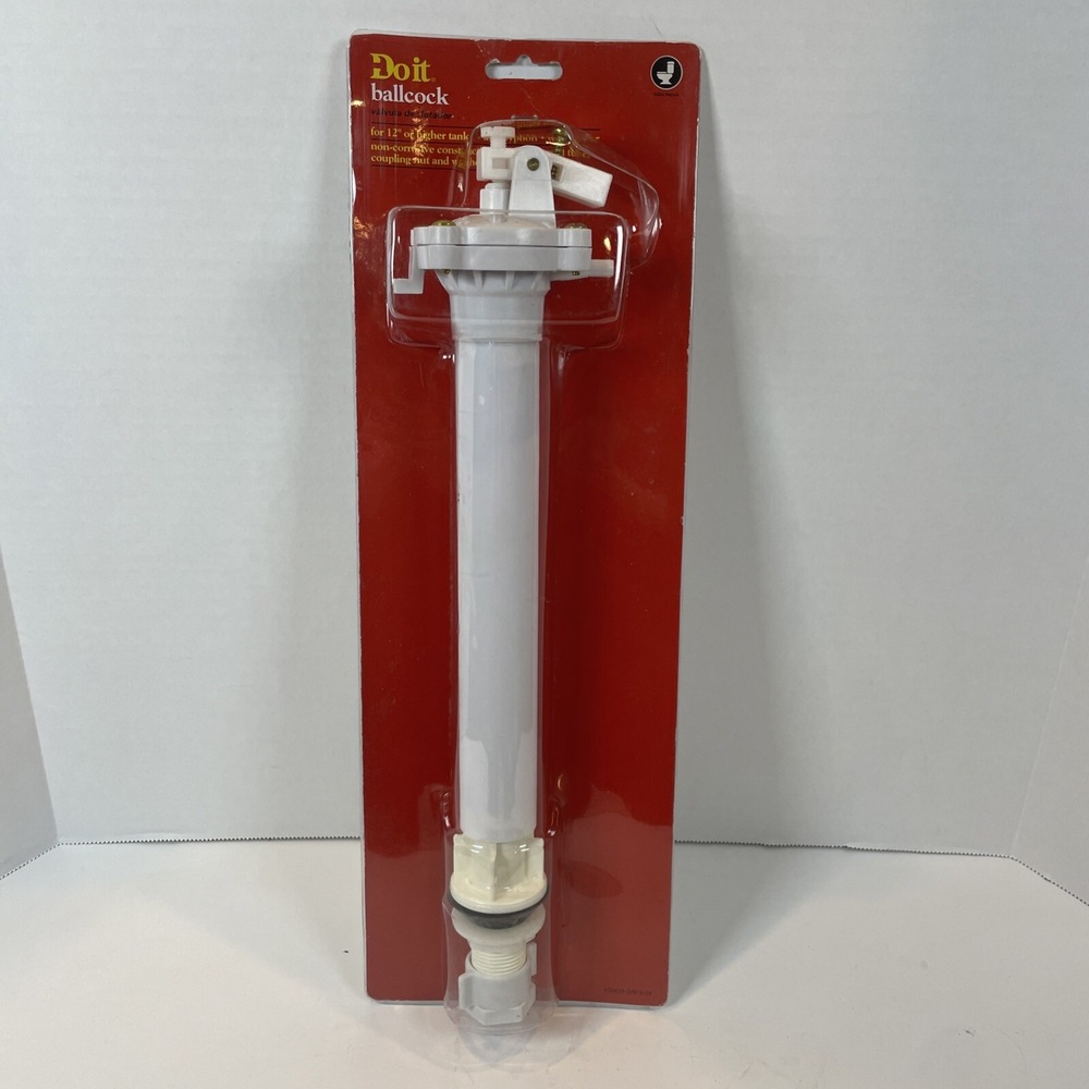 Doit 12" Plastic Anti-Siphon Ballcock For Tanks 12" Or Higher MPN:436429